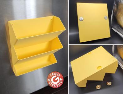 Magnetic Wall Organizer – No Supports – 25mm x 6mm Magnets