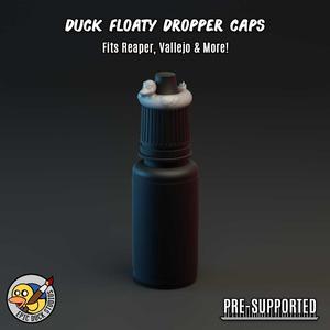 Cap Ducky - Paint Swatch for Dropper Bottles