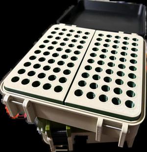 Modular 100rnd ammo box for 223/5.56, 9mm, and others.   