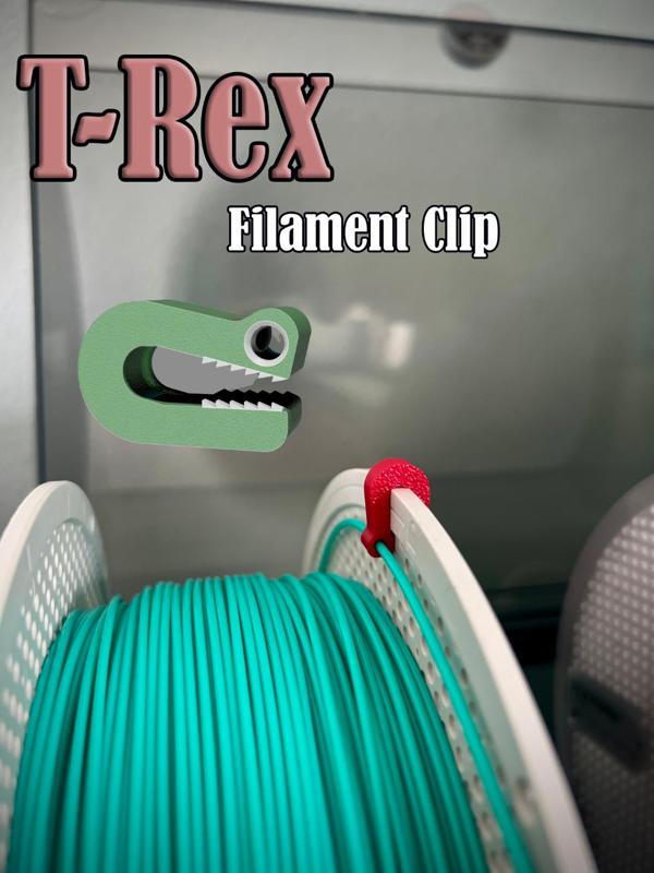 T-Rex Filament Clip