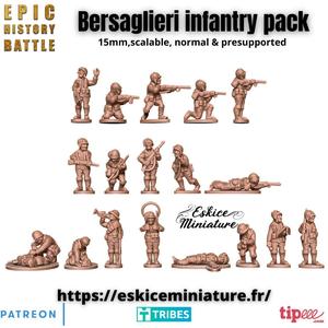 IT - Bersaglieri infantry pack - 15mm for EHB