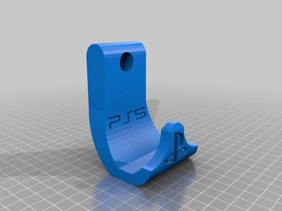 PS5 Controller holder for aluminum profile