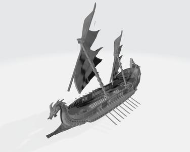 Dark elf ship