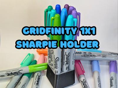 Sharpie Holder – Efficient Storage Gridfinity 1×1
