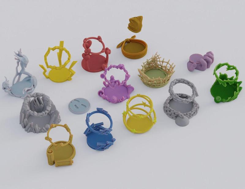 Practical Condition Markers for DnD figures