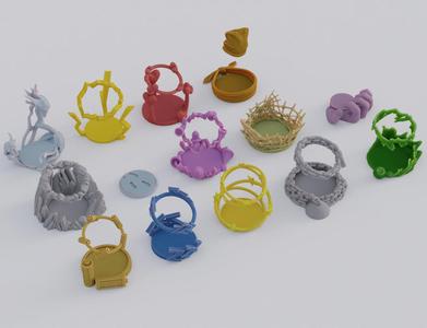 Practical Condition Markers for DnD figures