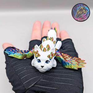 Baby Flexi Meowl Keychain