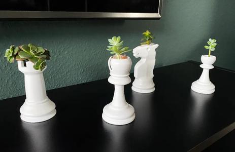 Chess planters