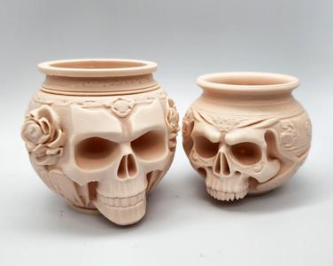 2 Skull Amphora