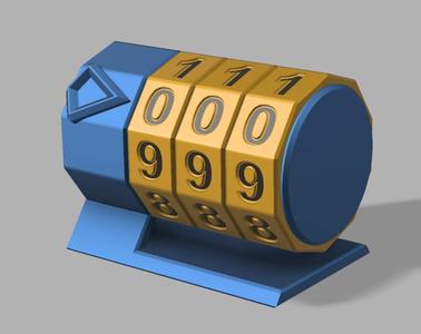 HP/Life/Spell/Gold/XP Counter (with stand) 1 to 5 digits