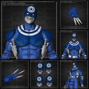 bullseyes head and armor