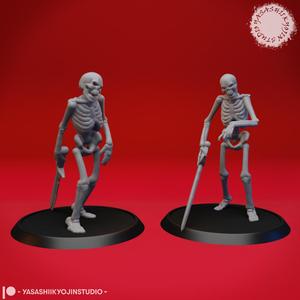 Undead Skeleton Swordsmen – Tabletop Miniature