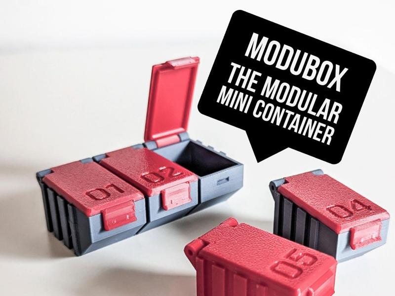 ModuBox – Modular Mini Container for Every Need