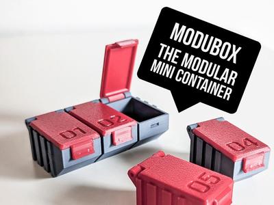 ModuBox – Modular Mini Container for Every Need
