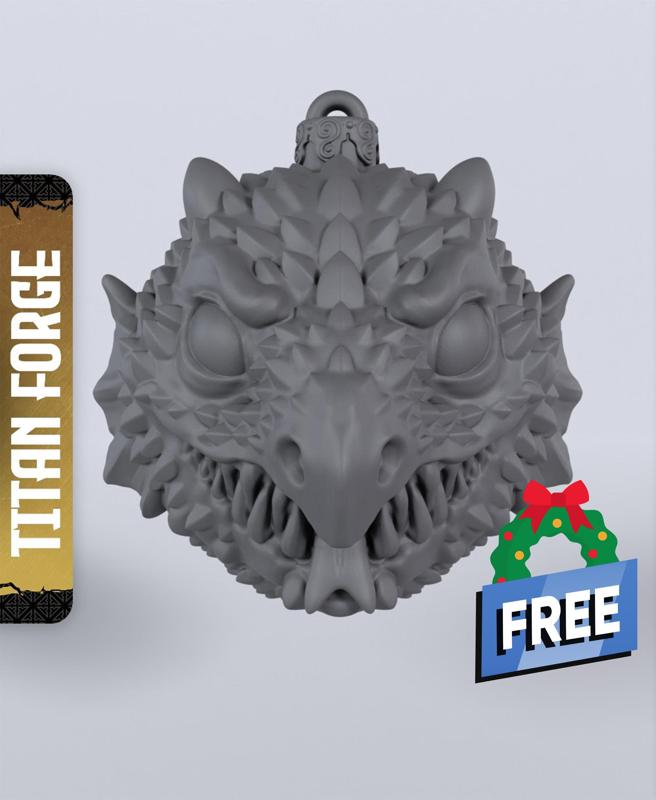 Dragon Bauble – With Free Dragon  – 5e DnD Inspired for RPG and Wargamers