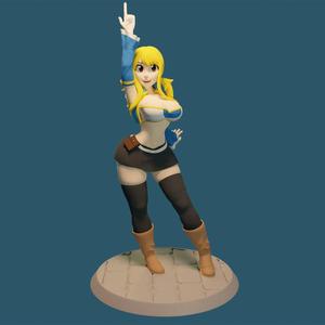 LUCY HEARTFILIA FROM FAIRY TAIL (3 VERSIONS)