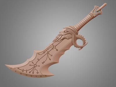Blade of Chaos Kratos Weapon God of War