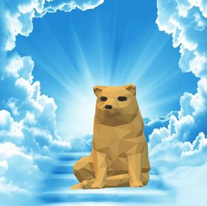 Balltze (Cheems) low poly