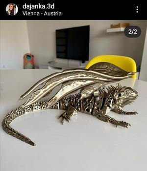 Flexi Martian Iguana!/lizard