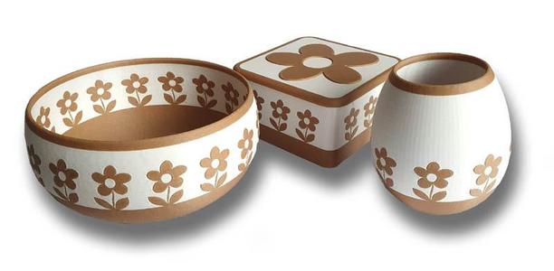 Flower Collection Box Vase Bowl for MMU Multi Colour