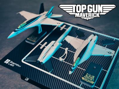 F/A-18 Super Hornet Top Gun Maverick Plane KitCard