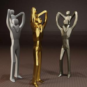 Low Poly Father’s Day – Sculpture