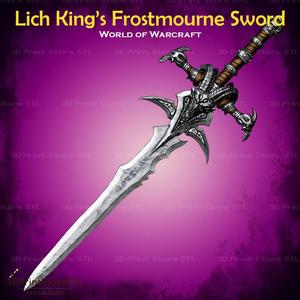 Lich King Frostmourne Cosplay World Of Warcraft – STL File