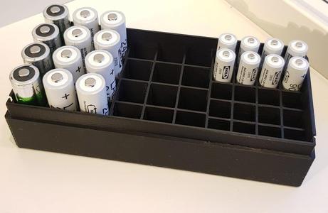 AA+AAA Multi Battery Box AA AAA