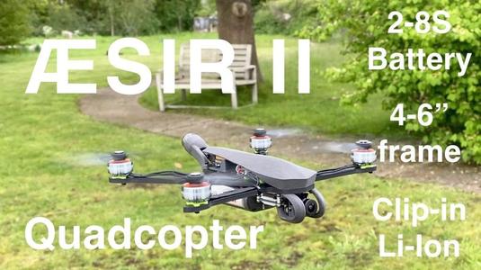 AESIR II – 2S-8S Li-Ion Endurance Drone