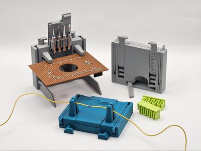 Soldering Multi Holder, print in place