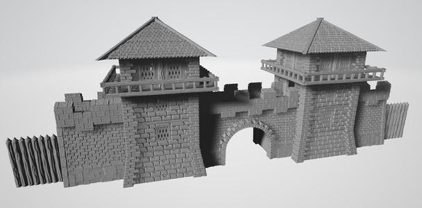 Fantasy City Walls