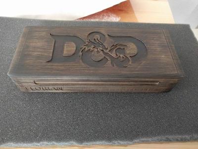 D&D / RPG – Hero, Dice and Pencil Vault / Case