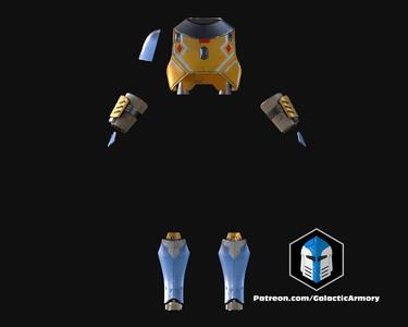Aran Tal Mandalorian Cosplay Armor – 3D Print Files