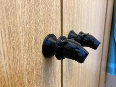 Panther Door Knob (low poly)