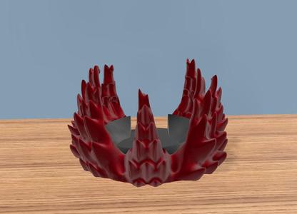 dragon scale echo dot 5th gen holder
