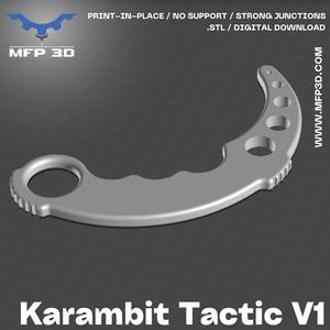 🗡️ Karambit Tactic Collection - STL File Now Available! 🗡️