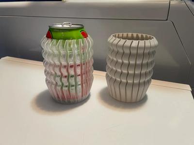 Can Cozy Vase