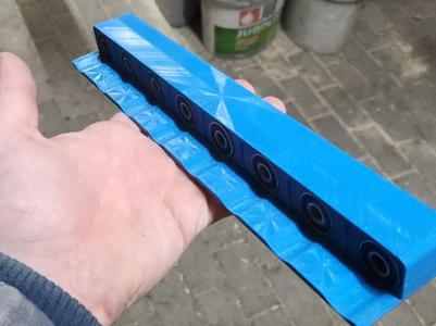 Dowel hole jig 8mm