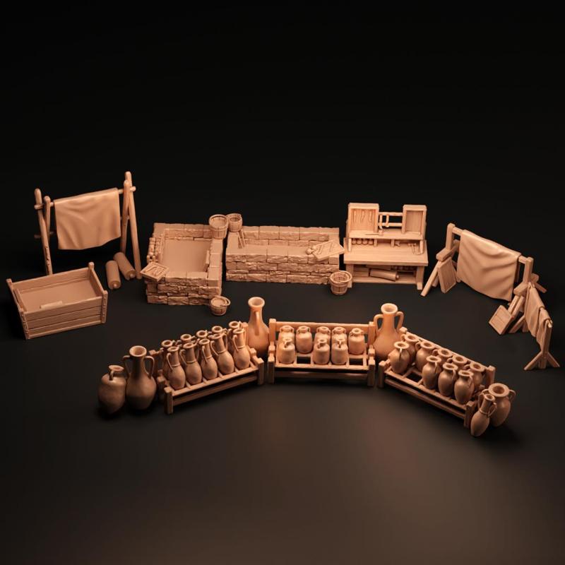 Tanner & Potter Objects & Props