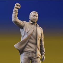 Volodymyr Zelenskyy STL Files for 3D Printing | Assembly Model