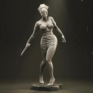 Bubble Head Nurse STL files for 3D Printing | Assembly Model