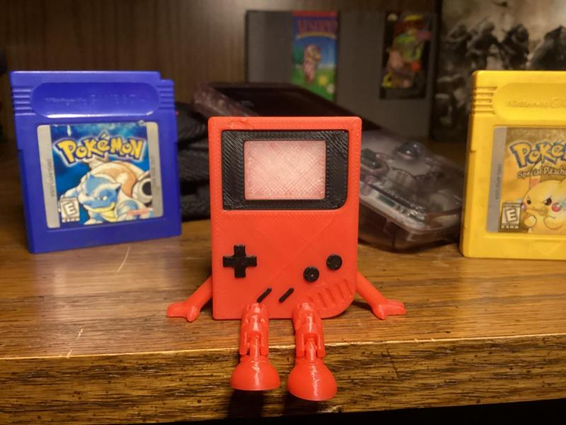 Articulated Game Boy With Legs – Desk Buddy