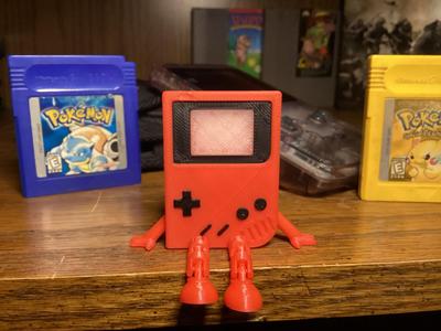 Articulated Game Boy With Legs – Desk Buddy