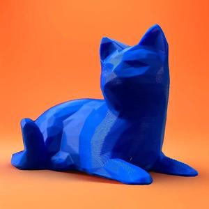 Low poly cat