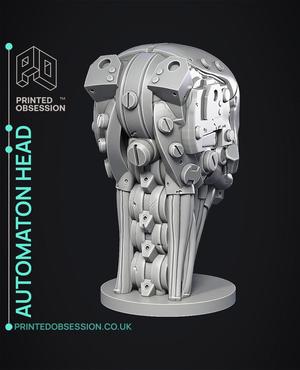 Automaton Head – Hell Divers 2 – Fan Art