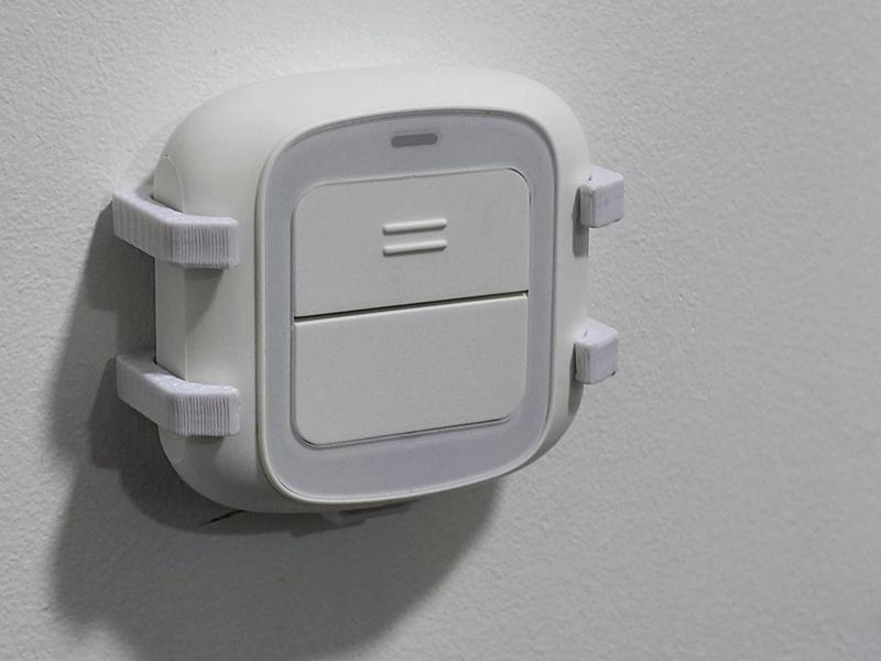 Wall Mount Bracket for “Remote 2 Key WiFi” Smart Home Controller (Tuya Compatible)