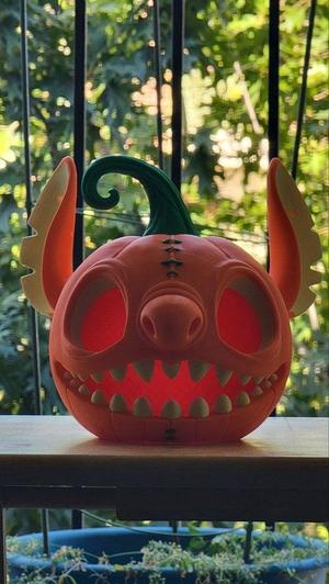Stitch Pumpkin