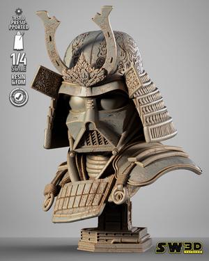 STAR WARS Darth Vader Samurai Portrait Bust