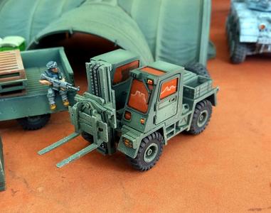 Military Forklift – 28mm