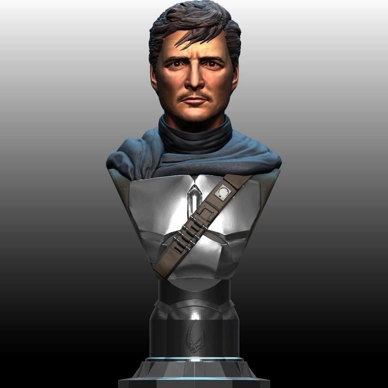 The Mandalorian Din Djarin by Pedro Pascal